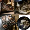 Decorative Objects Figurines Creative Vintage Resin Skull Statue Skeleton Props Sculpture Home Office Desk Decoration Ornament Halloween Decor Birthday Gift