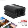 Starthilfe 1500 W 2000 W 2600 W DC 12 V zu AC 220 V Tragbare Auto Inverter Konverter Transformator Fahrzeug Netzteil EU Buchse Dual USB HKD230710