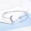 Necklace Earrings Set 925 Sterling Silver Micro Zirconia Moon Star Ring Bracelet Joyas De Plata For Women Girl Gift