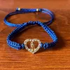 Chaîne 12 pièces alliage religieux amour coeur vierge Maria tissé Bracelet prière ou avoir un effet de Protection 230710