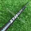 Club Shafts Putter Black Stability Tour Adaptateur de tige de golf en carbone Clubs Stabilité de la tige Ei Gj 1.0 Putters combinés en acier au carbone Shaft 230707