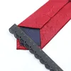 TIES TIES TIE للرجال الشريط التجاري الكلاسيكي 8 سم جاكار النحافة الإكسسوارات اليومية لباس لباس توكسيدو.