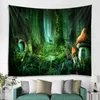 Tapestries Beautiful Scenery Woods Scenery Tapestry Art Blanket Curtains Hanging at Home Bedroom Living Room Decoration