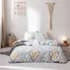 Bedding sets Marbling Floor Geometric Duvet Cover Set King Queen Double Twin Single Size Bed Linen 230710