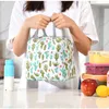 Storage Bags 1pcs Portable Lunch Bag Waterproof Insulated Canvas Cooler Thermal Food Picnic For Women Kids