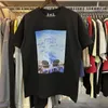 Herr T-shirts Sky Cloud HD Bokstavstryck Kith T-shirt Herr Kvinnor EU-storlek Bomull Topp T-shirts Streetwear Partihandel Kläder 230710