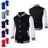 Herrenjacken Hoodies MenBoy Baseballjacke Männer Modedesign Weinrot Herren Slim Fit College Varsity Jacke Männer Harajuku Sweatshirt 230710