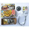 Kreisel Tomy Beyblade Metal Battle Fusion Kreisel BB99 HELL KERBECS BD145DS MIT Lichtwerfer 230707