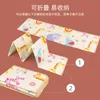 Play Mats 180x100cm Foldable Baby Play Mat Puzzle Mat Educational Children Carpet in the Nursery Climbing Pad Kids Rug Activitys Game Toys 230707