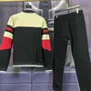 Chándales de marca de lujo Diseñador para hombre cárdigan Suéter conjunto pantalones de gran tamaño traje deportivo Conjuntos de dos piezas chándales de algodón puro hombres mujeres