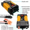 Jump Starter 4000W 6000W DC 12V a AC 110V 220V Trasformatore di tensione portatile Convertitore di caricabatteria automatico Inverter di alimentazione per auto Display a LED HKD230710