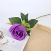 Декоративные цветы Искусственная роза для свадебного украшения шелковой фальшивый свадебный букет домашний декор.