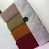 Roupas étnicas personalizadas caixas de presente hijab cachecol chiffon premium de alta qualidade cachecóis femininos malaios hijabs xale longo lenço na cabeça