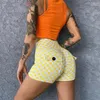 Vrouwen Leggings Plaid Vrouwen Cargo Shorts Pocket Hoge Taille Elastische Push Up Leggins Mujer Sexy Workout Vrouwelijke Qucik Droge Fitness Broek