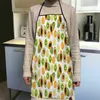 Avental de cozinha nova chegada avental padrão de limão aventais de cozinha para mulheres tecido oxford limpeza acessórios de cozinha em casa avental r230710