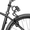 Verrouille à vélo Ulac Bicyc Alarm Lock Anti-Tht en acier verrouillage de vélo de cyclisme SIREN SÉCURISATION 110DB MOTO MOTOCYC SCOOTER SCOOTER CAB CAB CAB CAB HKD230710