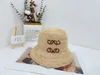 Haut de gamme LEW Fisherman's Straw Hat Summer Unisex Designer Beanie Cap Sunshade Sunscreen Bowl Hat Show Face Small Polyvalent Lafite Straw Hat