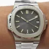 41 -миллиметровая мужская продажа Top GM Factory Datejustoyster 904L Азия 2836 Topselling Dark Grey Dial с зелеными римскими цифрами автоматически