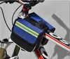 Saco de selim de bicicleta de 17 polegadas Saco de carga de bicicleta Saco de selim Saco de ombro Saco de ombro para portátil Pannier Rack Saco de bicicleta profissional Acessórios de ciclismo 3 em 1