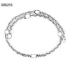 Mens Designer Chains Bracelets Womens 925 sterling silver Necklace Jewelry Chain Necklaces Fashion Luxury Link Necklaces G Bracelet Stainless Steel 237101D