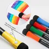 علامات 12Colors School Classroom Whiteboard Pen Dry White Board Bracted in Eraser Student Children Drawing Stationery 230707