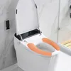 便座カバーウォーマー浴室カバーソフト暖かいマットユニバーサル洗える取り外し可能なジッパーアクセサリー