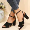 Sandals Plus Size 35-42 Women's High Heels Cross-tied Gladiator Sandal Ankle Strap Dress Shoes Peep Toe Sandalias Mujer 1196N