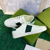 ACE sneakers Groen Rood met web Streep Heren dames Casual Schoenen Italië Luxe Tiger Snake Sneaker Trainers Bee Geborduurd Wandelen Sporttrainer 12