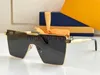 Sonnenbrille Mode Luxus Cyclone Metall Herren Sonnenbrille 1700 Vintage quadratischer Rahmen Rhomboid Diamant Brille Avantgarde einzigartiger Stil Top Qualität AntiUltraviolett w