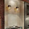 Wall Lamp Loft American Retro Outdoor Waterproof Lights Bar Corridor Cage Iron Room Decor Mirror Led