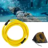 Resistance Bands 1Pc 2/3/4M Adjustable Swimming Resistance Belt Set Elastic Swim Training Safety Rope Latex Tubes HKD230710