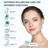 10 in 1 바이오 롤러 전문 Derma Roller Microneedle Mesotherapy 제거 주름 피부 수화 미백 얼굴 리프팅