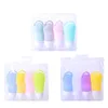 Storage Bottles Silicone Travel Bottle Portable Refillable For Body Wash Soap Home Use