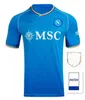 23 24 Maglia Napoli Soccer Jerseys 2023 2024 г. Неапольская футбольная рубашка Football H.Lozano Kvaratskhelia simeone Maradona Osimhen Anguissa Elmas футбольные майки