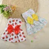 Dog Apparel Pet Clothes Summer Puppy Dress Floral Print Skirt For Small Medium Cat Poodle Pug Vest Shirt