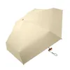 Paraguas nuevos colores paraguas de bolsillo ultraligero portátil Anti UV paraguas de sol lluvia mujeres hombres paraguas niños