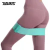 Bandes de résistance AOLIKES Bandes élastiques réglables pour butin de hanche Bandes de résistance antidérapantes épaisses avec bande de préhension intérieure pour les jambes de fitness Butt Glute HKD230710