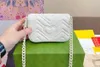 Designer-Marmont super mini bag Classic heart embroidery chain shoulder bag luxury handbags designer crossbody purses leather handbag cross body purse