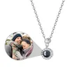 Pendant Necklaces Po Necklace Projection Picture Personalized Gift Mother's Day Custom Jewelry Memorial Locke 230707