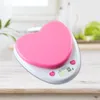 Измерение инструментов в форме сердца Kitchcen Scale Digital вес с грамм ЖК -дисплея Food для приготовления пищи инструмент 230710