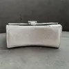 Luxus-Designer-Sanduhr-Diamant, echtes Leder, Damen-Taschen mit Griff oben, Herren-Pochette-Clutch-Taschen, Hobo-Cross-Body-Handtasche, Kosmetiktasche, Schulter-Geldbörsen, Totes für Damen