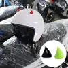 Motorcykelhjälmar 2st Hjälmhorn Mjuk plast Motorcykelhorn Sucker Dekoration Tillbehör för