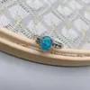Солитарное кольцо Leechee 100 Натуральное опаловое кольцо для женщин Свадебное обручальное подарки 57 мм красочные драгоценные камни Чистые ювелирные изделия Реал 925 Серебряное серебро Z0313