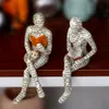 Dekorative Objekte Figuren lesende Frau Harz Statue Desktop-Dekoration Ornament Zuhause Wohnzimmer Schlafzimmer einfache Skulptur Büro Dekor 230710