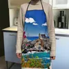 Kitchen Apron Garden Of The Of Galilee Aprons Home Coffee Shop Cleaning Aprons Kitchen Accessories For Men Women Funy Gift R230710