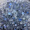 느슨한 보석 Fengbaowu Natural Blue Moonstone Small Ball Sphere 부드러운 구슬 Crystal Reiki Healing Stones 홈 장식 표본 보석