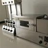Maszyna do pizzy LINBOSS komercyjna stal nierdzewna konfigurowalna maszyna do kształtowania pizzy z piekarnikiem i gablotą 110V220V