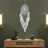 Figurine decorative Piume per la decorazione Dream Catcher Home Wall Hanging Decor Ornamento moderno Camera da letto Interiore della stanza dei bambini