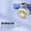 Electric Fans Portable Mini Hand Clip Fan USB Rechargeable Quiet Desktop Electric Fan High Quality Student Dormitory Small Cooling Ventilador