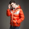 Masculino Down Parkas Wholesale- 2016 Roupas da Moda Masculina Parka de Inverno Gola de Pele com Capuz Olhos Grandes Casaco Grosso Quente Jaqueta Acolchoada de Algodão Sobretudo Tamanho Grande Z230711